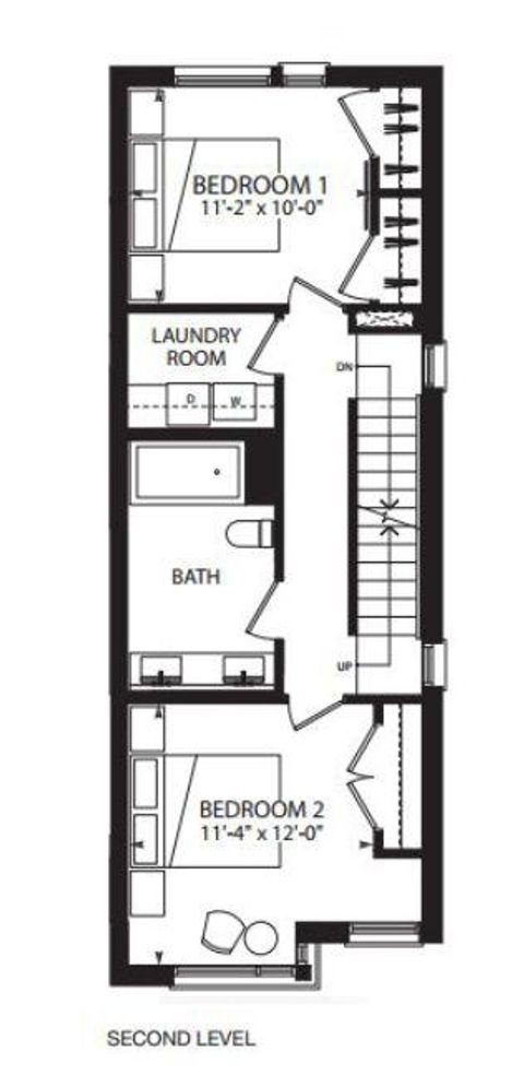 Photo 14 at TH-07 - 837 Broadview Avenue, Danforth, Toronto