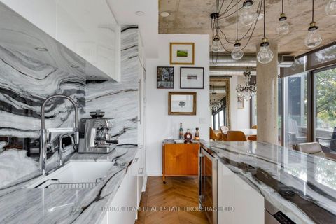 Photo 4 at TH 209 - 20 Trolley Crescent, Moss Park, Toronto