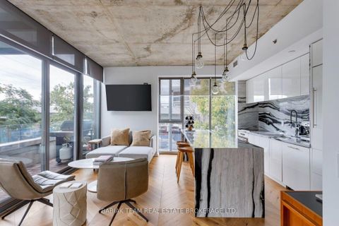 Photo 8 at TH 209 - 20 Trolley Crescent, Moss Park, Toronto