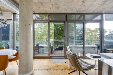 Photo 14 at TH 209 - 20 Trolley Crescent, Moss Park, Toronto