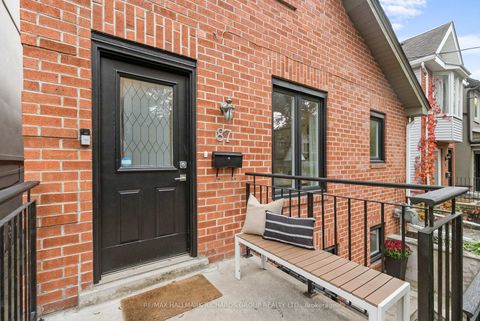 Photo 1 at 87 Rhodes Avenue, Coxwell, Toronto