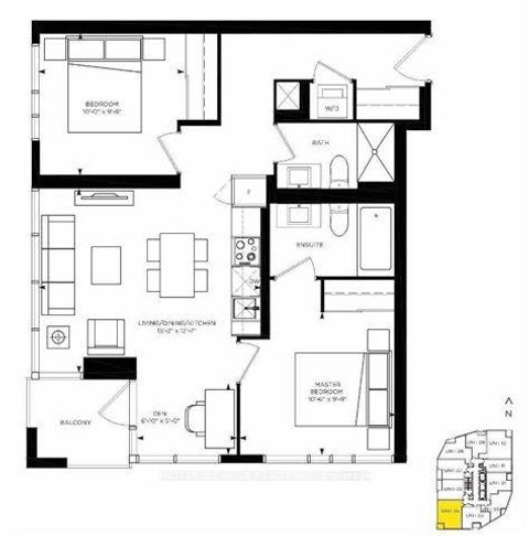 Photo 2 at 2805 - 68 Shuter Street, Yonge Corridor, Toronto