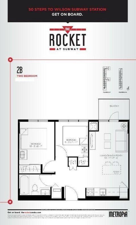 Photo 8 at 613 - 38 Monte Kwinter Court, Clanton Park, Toronto